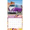 Magic Bus | 2026 12 x 24 Inch (Hanging) Monthly Square Wall Calendar | Plastic-Free